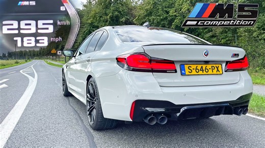 2024 BMW M5 Competition – Acceleration, Sound & Autobahn POV Drive!