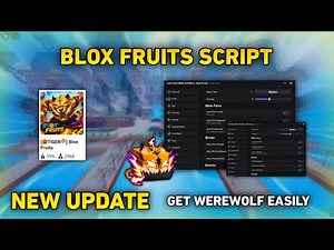 Get Werewolf Fruit Easily with this SCRIPT | Blox Fruits Script NEW UPDATE Working 100% NO BAN