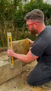 Dressing stone #howtobuild #stonemasonry #stonewall #selfbuild | HD 199