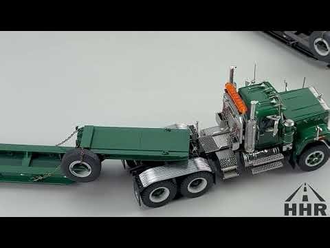 Green 1950s Rogers 90-Ton Beam Trailer Quick Look