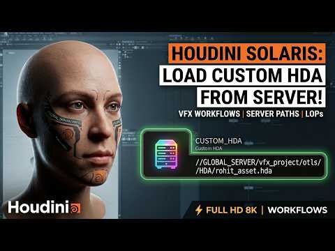 Centralized HDA Management in Houdini Solaris | Production Workflow