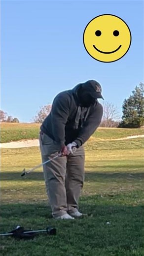 Help. Finally a Decent Shot! Short Wedge to the Green 🙌⛳ #golf #thehappygolf4 #golfadvice