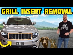 How to change your Grill inserts without removing the bumper - Jeep Grand Cherokee.
