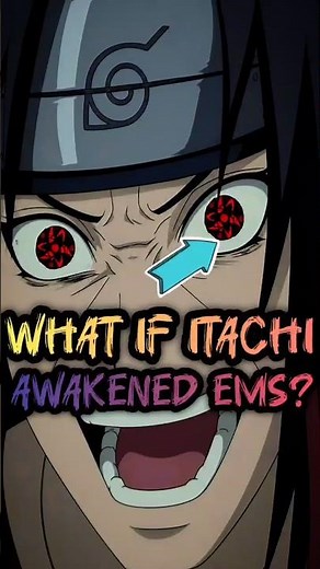 What If Itachi Awakened Eternal Mankekyou Sharigan? 🤯🔥 | Naruto | Anime BLAH
