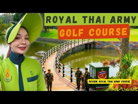 How is a Military Golf Course in Bangkok? 🪖 🇹🇭 Royal Thai Army Golf Course