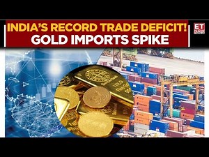 India’s Record Trade Deficit Explained! Garima Kapoor on Gold Imports, Exports Slump & Tariff Impact