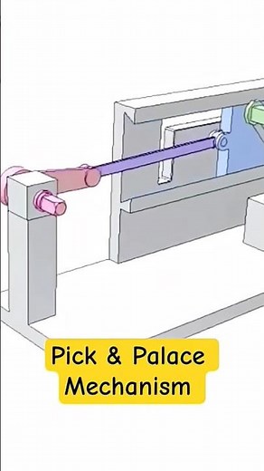 Pick and place mechanism