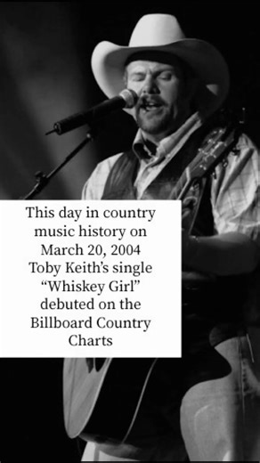 This day in country music history on 3/20/2004 Toby Keith hit the charts #countrymusic #2000smusic