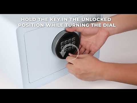 PHOENIX SAFE - DREAM SERIES HOME SAFE - HOW TO SET UP YOUR CODE