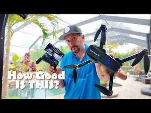 SNAPTAIN S5C ELITE WIFI FPV DRONE Review | Easy Flying, Fun Footage | Doug & Niki