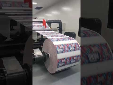 CHM 1400 Paper Sheeter cut the printed paper roll according to the markings accurately丨Roll to sheet