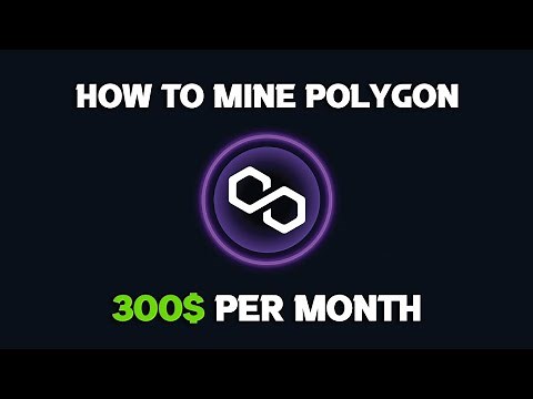 How To Mine Polygon (MATIC) | 300$ Per Month