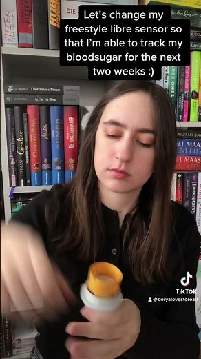 Changing my freestyle libre sensor so that I will be able to track my bloodsugar as a type 1