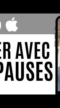 Filmer avec des Pauses sur iPhone