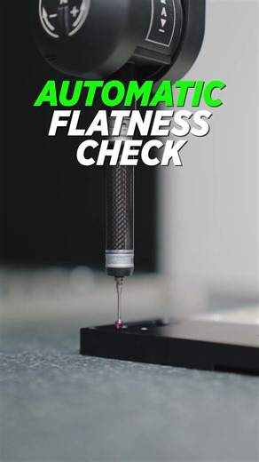 CMM Checks flatness