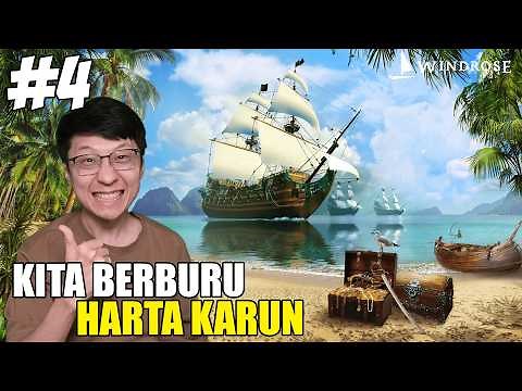 Berburu Harta Karun Bajak Laut - Windrose Indonesia - Part 4