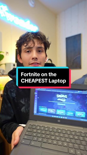Can the Cheapest Chromebook Run Fortnite? Unboxing Review