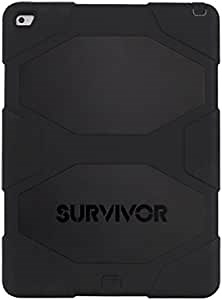 Griffin Survivor All-Terrain iPad Pro 12.9 (2017 Version) Case with Stand - Impact-Resistant and Rugged Design, Black