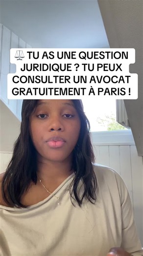 Consultation avocat gratuite à Paris du 12 au 18 octobre 2026