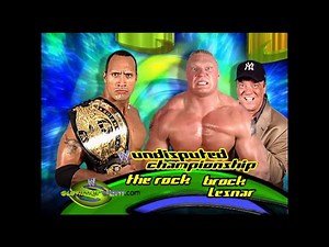Story of The Rock vs. Brock Lesnar | SummerSlam 2002