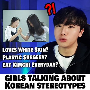 1.2M views · 10K reactions | Korean Girls Answer Questions/Stereotypes (feat. Plastic surgery, White skin, Kimchi ect) | Wave Lee | Facebook