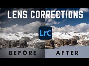 How to apply LENS CORRECTIONS to ALL your PHOTOS on IMPORT