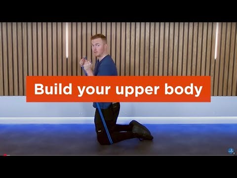 20 minute upper body workout | Build muscle with resistance bands | Bupa Health