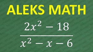 2025.04.26 【TabletClass Math】不要在不了解代数技能的情况下参加ALEKS数学考试！