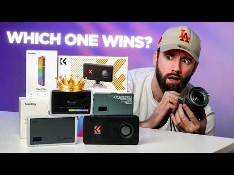 Best Budget Video Light? Ulanzi VL120 vs SmallRig RM120 vs SmallRig P96L vs K&F Concept