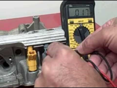 HOW TO OHM CHECK A FUEL INJECTOR