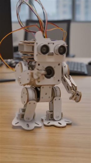 Human Robot With Arduino #arduino #foryou #robotics #engineering #tech