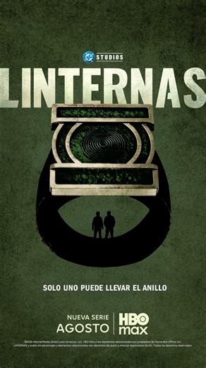 Solo uno puede llevar el anillo. #Linternas llega en agosto.