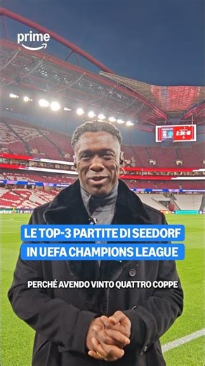 Clarence Seedorf aka Mr. Champions League 🏆