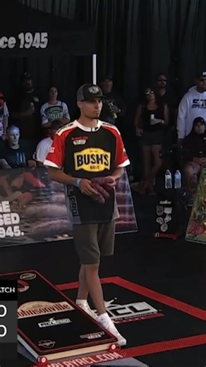 5.2K views · 30 reactions | The Cali kids defend their turf! ‍♂️ Brevon Valdivia and Tyler Parent win ACL Pro Shootout #8 in Ventura - a first for both players! #cornhole | Cornhole Stickside | Facebook