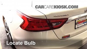 Rear Turn Signal Replacement on a 2016 Nissan Maxima SR 3.5L V6