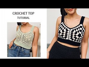 DIY Crochet Pentagon Top - Easy Summer Pattern #crochettop #crochettutorial