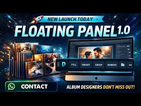 💎 Album Designers MUST TRY! Floating Panel 1.0 Complete Review & Demo