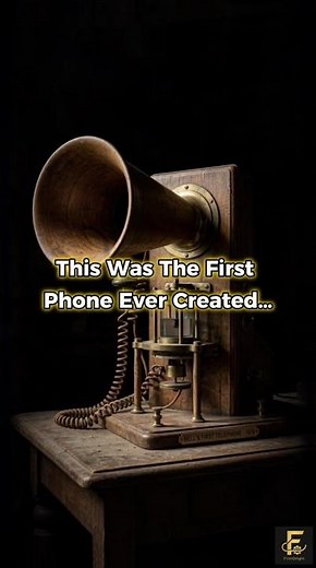 The First Phone Ever Made ☎️