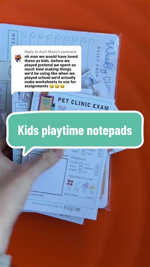 Replying to @Aunt Missy these playtime notepads are so much fun! My kids use their imagination and come up with some really cute stuff!! @The Paper And Plan Co #kidsactivities #kidstoys #tiktokshopblackfriday