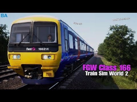 FGW Class 166|Great Western Express|Train Sim World 2
