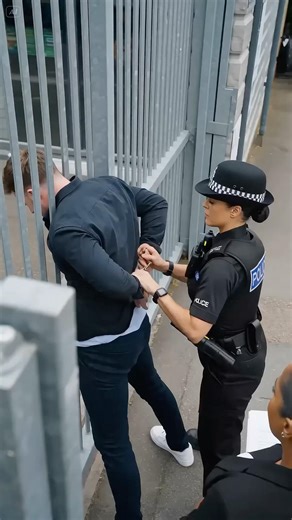Bully Picks the Wrong Target: Officer Steps In #shorts #police #justice