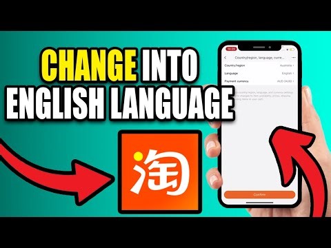How to Change the TAOBAO APP INTO ENGLISH Language - Best Method