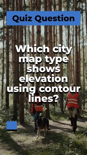 Quick map quiz for city map fans: can you name this map type? - Ready to shop? Check out the link in our bio! #CityMaps #Cartography #MapTrivia #UrbanPlanning #Topography