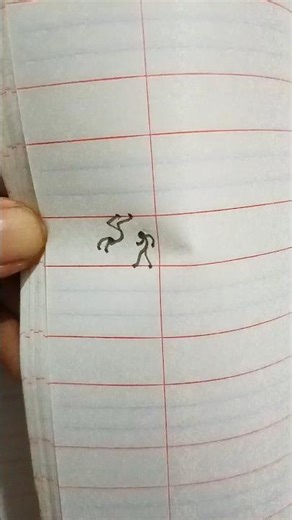 flipbook fight 🤜🤛 #flipbook #remix #avee_player #drawing #anime #art #funk #music #shorts