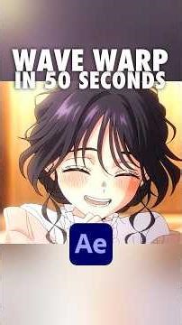 Smooth Wave Warp Transition in After Effects 🚀💫 #aftereffectstutorial #videoediting #flowedit