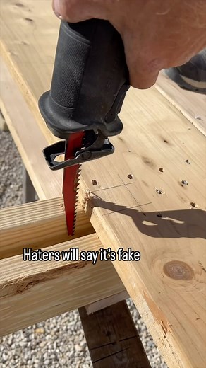 RR Buildings | This is necessary to install our trusses into the pocket we are creating. No there is not precut or magic going on, just an awesome... | Instagram