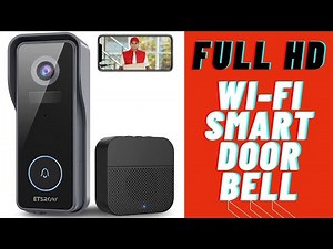 Full HD Wi-Fi Smart Doorbell Camera 1080P Night Vision REVIEW