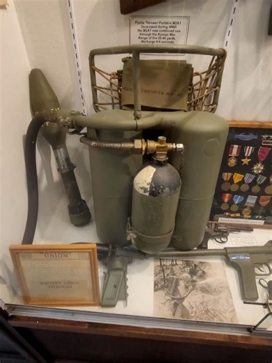 M2A1 Flamethrower #history #ww2 #fyp
