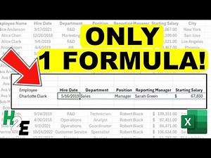 VLOOKUP Tip: Get Multiple Fields With a Single Formula