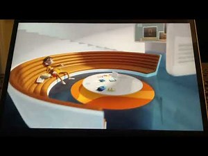 Despicable Me Vector Playing his Wii with Audio Description DVS
